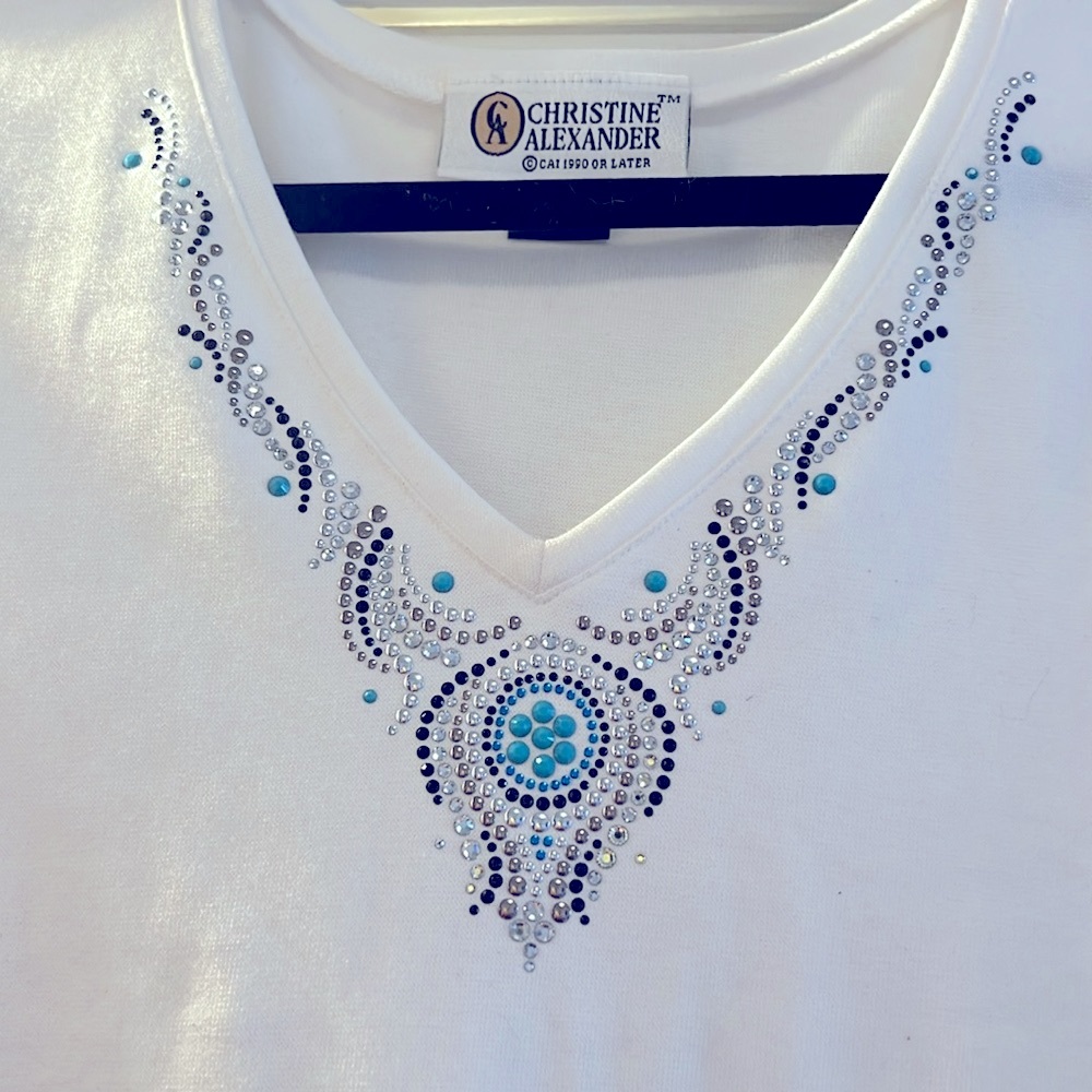 Christine Alexander 3/4 Sleeve Tee.